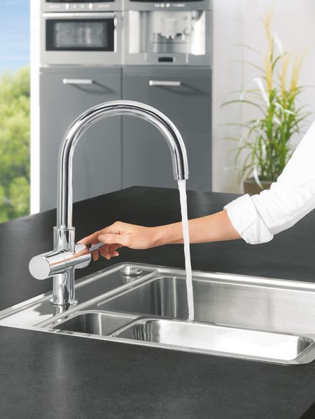 Змішувач для кухні з підключенням до фільтру Grohe Blue Pure (33251000) 33251000 фото