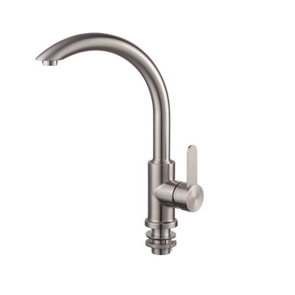 Змішувач для кухні Koer KI-70019-02 (з нерж. сталі) (Колір нерж) (KR4795) KR4795 фото
