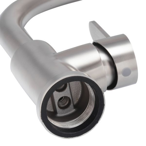 Змішувач для кухні Koer KI-70019-02 (з нерж. сталі) (Колір нерж) (KR4795) KR4795 фото
