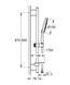 Душовий гарнітур зі штангою, 3 режими струменю Grohe Rainshower SmartActive (26593000) 26593000 фото 7