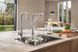 Змішувач для кухні з висувним виливом Grohe Zedra SmartControl (31593002) 31593002 фото 2