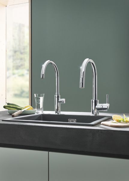 Комплект змішувача для кухні із фільтром Grohe Blue Pure (30387000) 30387000 фото
