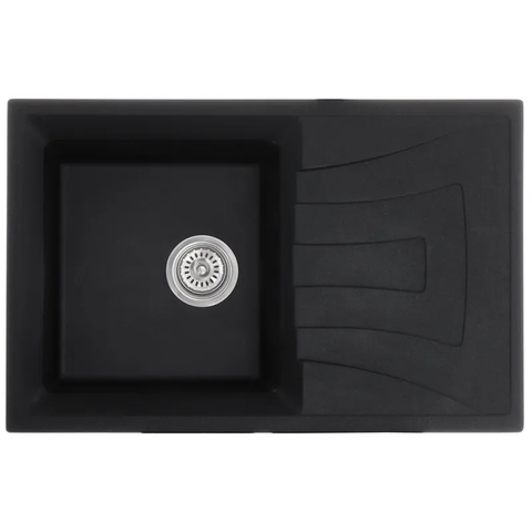 Мийка кухонна Haiba HB8104-G226 Black 780x500x200 (HB0987) HB0987 фото