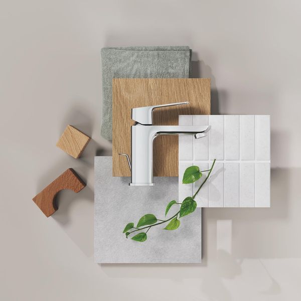 Одноважільний змішувач для раковини Grohe Cubeo S-розміру (1016940000) 1016940000 фото