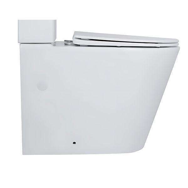 Чаша унітазу-компакту Mixxus Bevel-0403-T3 Bowl 640х360х835 Tornado 3.0 без сидіння (MI8349) MI8349 фото