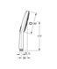 Ручний душ, 3 режими струменя Grohe Rainshower SmartActive (26550000) 26550000 фото 7