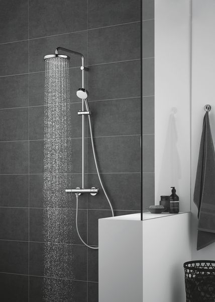 Душова система з термостатом для душа Grohe New Tempesta Cosmop. System (27922001) 27922001 фото