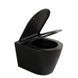 Унітаз підвісний Mixxus Premium BEVEL-0304-T1 BLACK 480x360x360mm сист. змиву TORNADO 1.0 (MP6677) MP6677 фото 5
