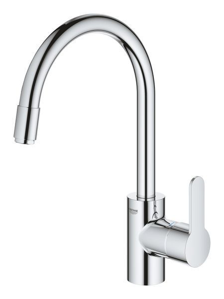 Змішувач для кухні з висувним виливом Grohe Eurostyle Cosmopolitan (31126004) 31126004 фото
