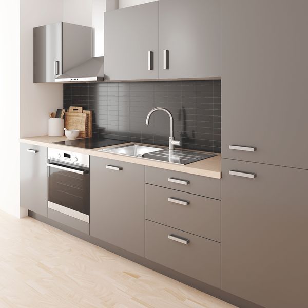 Змішувач для кухні з висувним виливом Grohe Eurostyle Cosmopolitan (31126004) 31126004 фото
