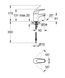 Змішувач для раковини S-розміру Grohe Euroeco New (32734000) 32734000 фото 3