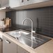 Змішувач для кухні з висувним виливом Grohe Eurostyle Cosmopolitan (31126004) 31126004 фото 2