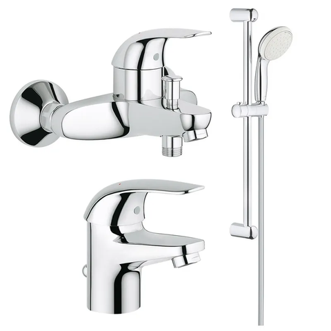 Набір змішувачів Grohe Euroeco для ванної (123226S) 123226S фото