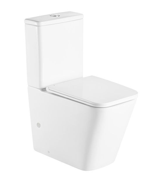 Чаша унітазу-компакту Mixxus Premium Quadro-0401-R Bowl 610х365х825 Rimless без сидіння (MI8339) MI8339 фото