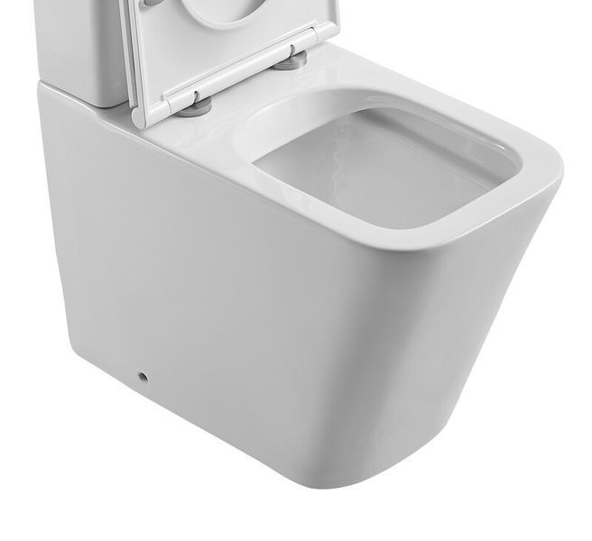 Чаша унітазу-компакту Mixxus Premium Quadro-0401-R Bowl 610х365х825 Rimless без сидіння (MI8339) MI8339 фото