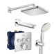 Душова система прихованого монтажу з термостатом Grohe Grohtherm SmartControl New Tempesta 250 (UA2 UA26415SC2 фото 1