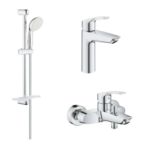 Набір змішувачів 3 в 1 Grohe Eurosmart (UA123248M0) UA123248M0 фото
