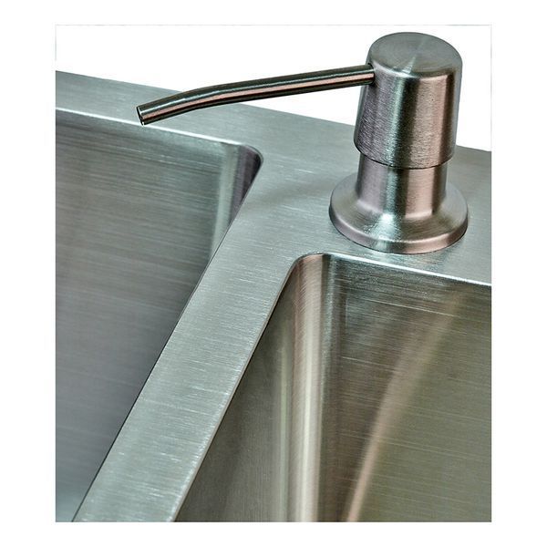 Мийка Zerix ZH7843DS-215 (3.0/1.0) Satin з диспенсером та сушаркою для посуду (ZM5570) ZM5570 фото