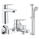 Набір змішувачів для ванни M-Size Grohe BauLoop (123215M) 123215M фото 1
