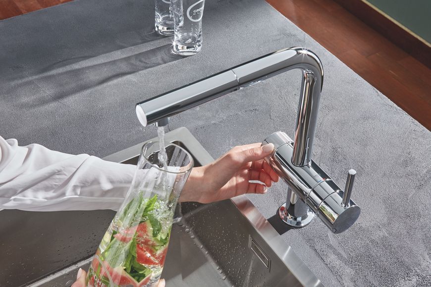 Змішувач для кухні з підключенням до фільтру Grohe Blue Pure (31721000) 31721000 фото