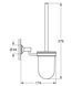 Ершик для унітазу Grohe Essentials Authentic (40658001) 40658001 фото 2
