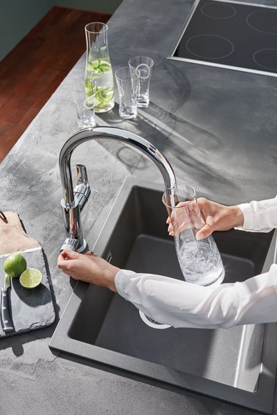 Змішувач для кухні з підключенням до фільтру Grohe Blue Pure (31722000) 31722000 фото