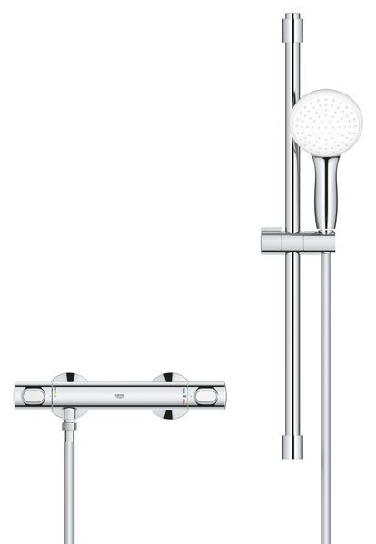 Термостат для душу Grohe Grohtherm 500 з душовим гарнітуром (34796001) 34796001 фото