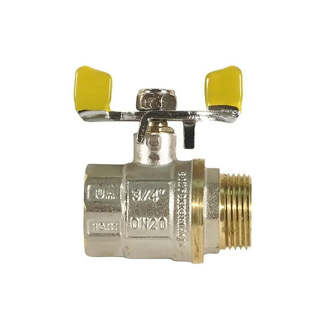 Кран кульовий СК 3/4" ГШМ YELLOW ART.607 (SK0102) SK0102 фото