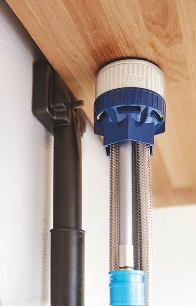 Змішувач для кухні з висувним виливом Grohe Zedra (32294002) 32294002 фото