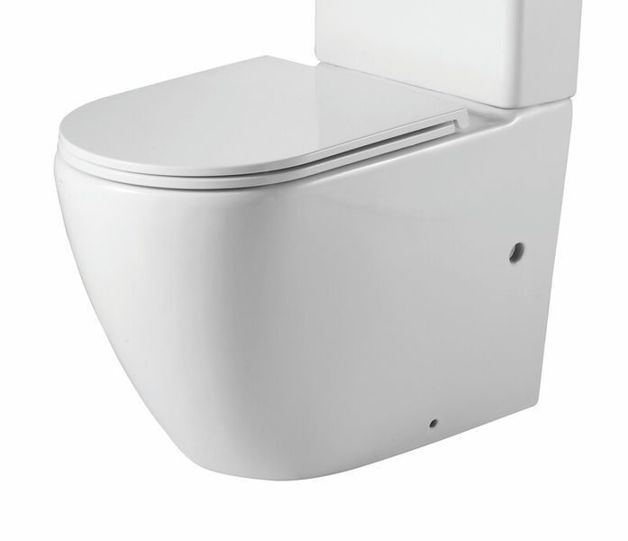 Чаша унітазу-компакту Mixxus Premium Ellipse-0402-T1 Bowl 660х390х855 Tornado 1.0 без сидіння (MI83 MI8347 фото