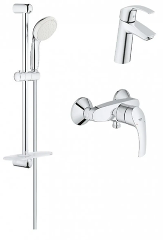 Набір змішувачів Grohe Eurosmart M-Size для душу (123244M) 123244M фото