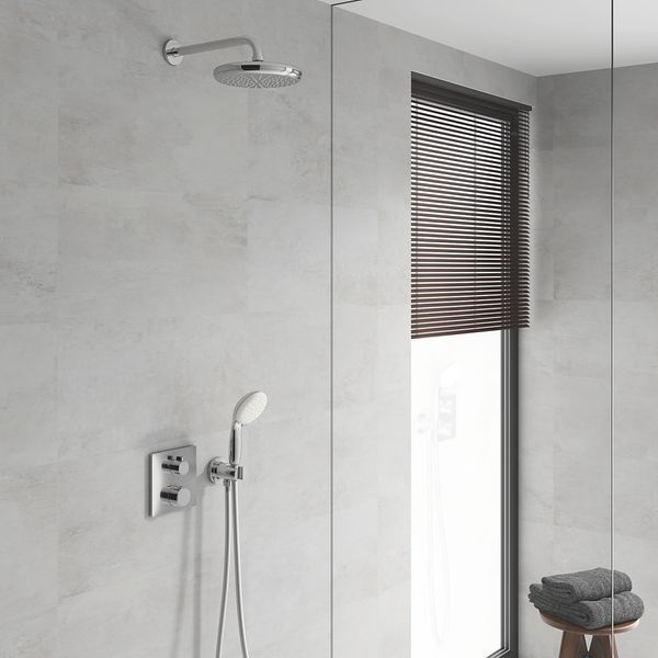 Душова система прихованого монтажу з термостатом Grohe Grohtherm Convent. Concealed (34729000) 34729000 фото