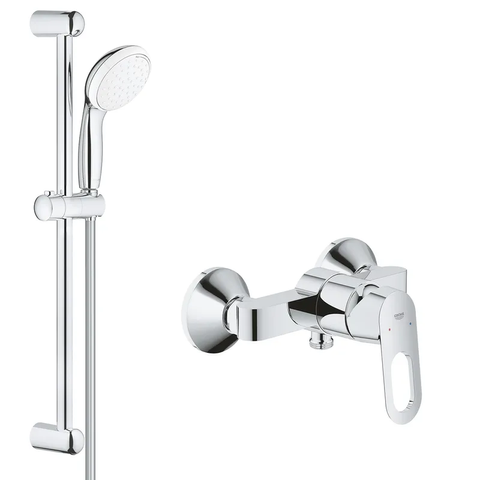 Душовий комплект 2в1 Grohe BauLoop UA26129002N (2334000+27598001) (UA26129002N) UA26129002N фото