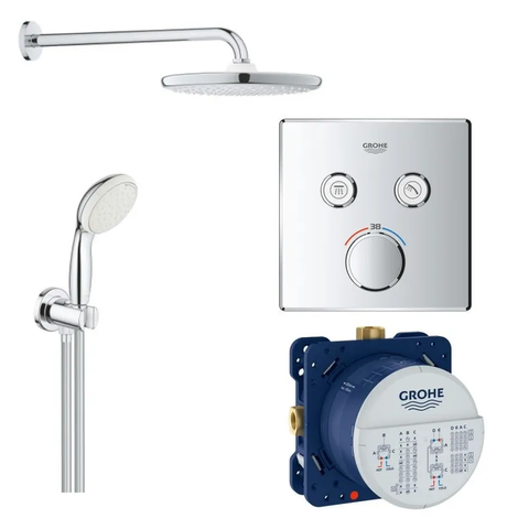 Душовий комплект Grohe Grohtherm SmartControl з New Tempesta 250 (UA26416SC1) UA26416SC1 фото