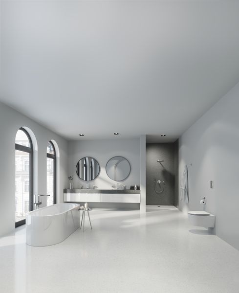 Змішувач для ванни Grohe Plus одноважільний, підлогового монтажу (23846003) 23846003 фото