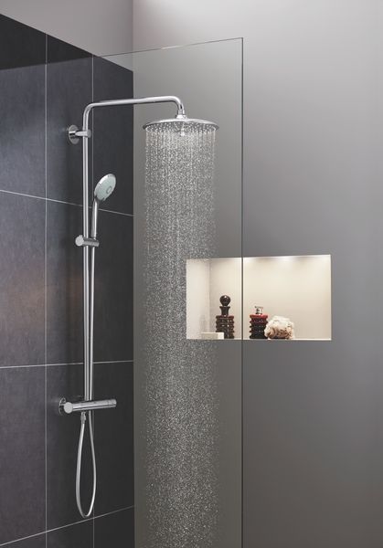 Душова система з термостатом для душа Grohe Euphoria System (27296002) 27296002 фото