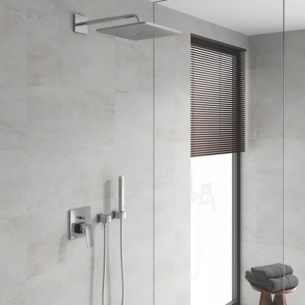 Душова система прихованого монтажу зі змішувачем Grohe Eurocube (25238000) 25238000 фото