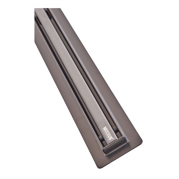 Душовий трап з нерж. сталі SUS304 Mixxus Drain-05-80-Slim Black (30x800мм) (Чорний) (MI6171) MI6171 фото