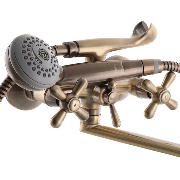 Змішувач для ванни HAIBA DOMINOX 143 бронзовий (HB0068) HB0068 фото