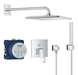 Душова система прихованого монтажу зі змішувачем Grohe Eurocube (25238000) 25238000 фото 1