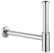 Сифон для раковини GROHE 28912000 без випуску (під донний клапан) без ревізії (Колір хром) 1 1/4'' 28912000 фото 1