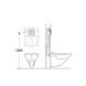 Комплект Grohe Set Унітаз ELLIPSE-0305-T3 + Інсталяція UA388400WG + панель 38732000 (388400WGELLIPS 388400WGELLIPS0305T3 фото 8
