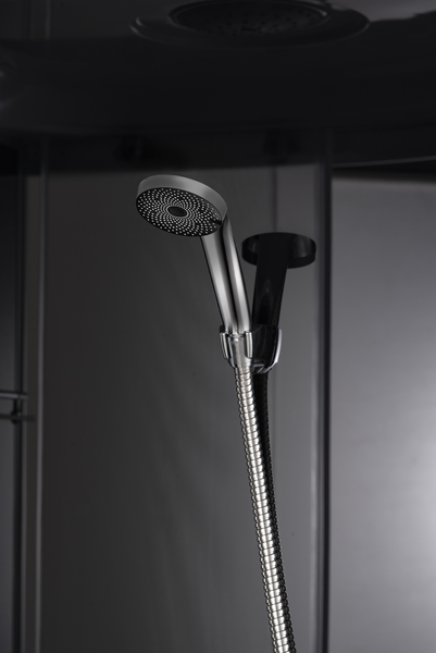 Бокс душовий без гідромасажу Mixxus STRONG SB01-90x90x215-FB SATIN з високим піддоном (MI6884) MI6884 фото