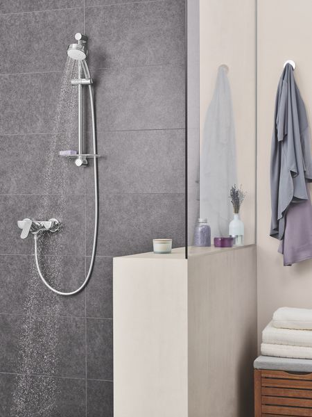 Душовий гарнітур зі штангою, 3 режими струменю Grohe New Tempesta Cosmopolitan (27929002) 27929002 фото