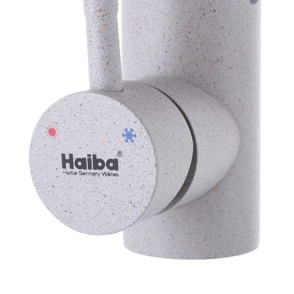 Змішувач для кухні HAIBA SUS 011 бежевий (HB0996) HB0996 фото