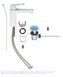 Змішувач для раковини M-розміру Grohe Eurocube (23445000) 23445000 фото 3