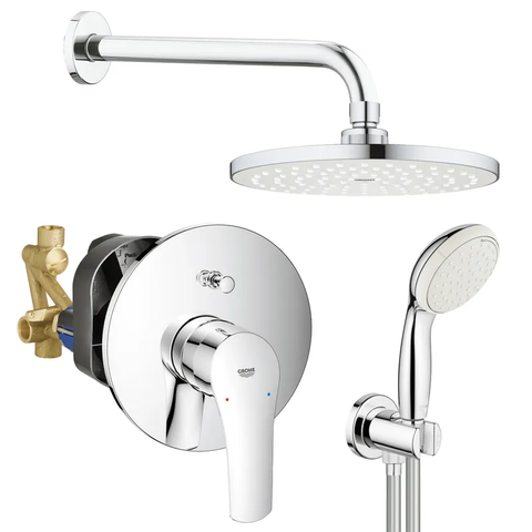 Душова система прихованого монтажу зі змішувачем Grohe Eurosmart New (UA25183004) UA25183004 фото