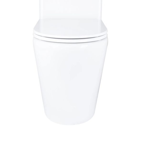 Чаша унітазу-компакту Mixxus Bevel-0405-R Bowl 605х370х800 Rimless без сидіння (MI8352) MI8352 фото