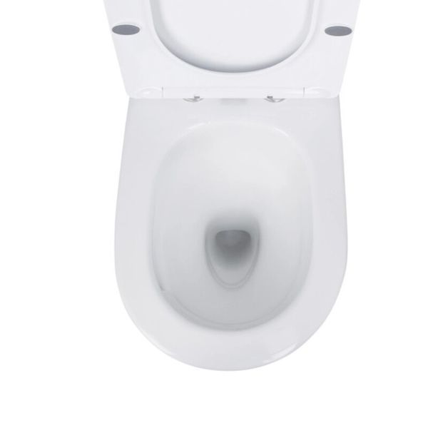 Чаша унітазу-компакту Mixxus Ellipse-0403-T3 Bowl 640х360х835 Tornado 3.0 без сидіння (MI8345) MI8345 фото