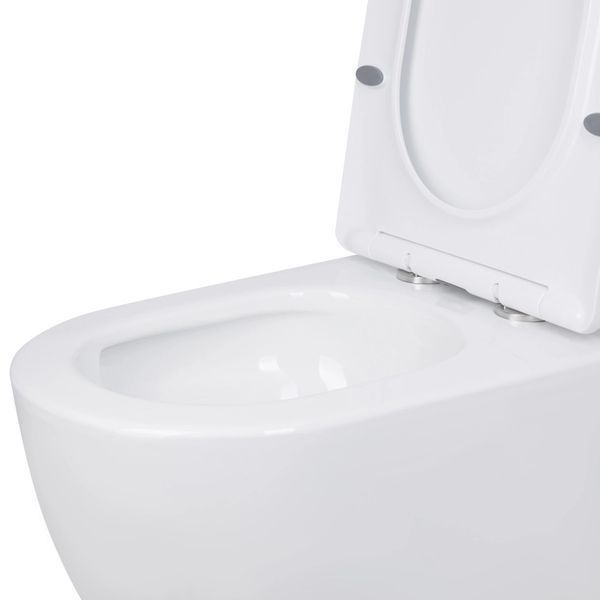 Чаша унітазу-компакту Mixxus Ellipse-0403-T3 Bowl 640х360х835 Tornado 3.0 без сидіння (MI8345) MI8345 фото